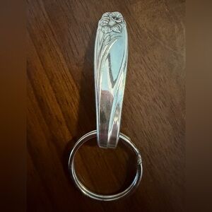 Daffodil Silverware Keychain